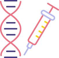 les gènes vecto icône vecteur