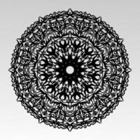 vecteur rond cercle abstrait. style mandala.