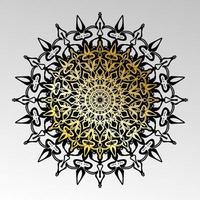 vecteur rond cercle abstrait. style mandala. eps 10