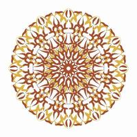 vecteur rond cercle abstrait. style mandala.