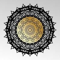 vecteur rond cercle abstrait. style mandala. eps 10