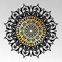 vecteur rond cercle abstrait. style mandala. eps 10