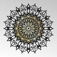 vecteur rond cercle abstrait. style mandala. eps 10