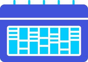 icône de vecteur de calendrier