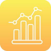 icône de vecteur de graphique à barres