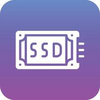 icône de vecteur ssd