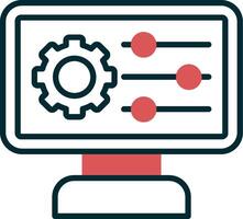 icône de vecteur de paramètres