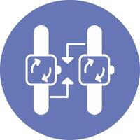 icône de vecteur de synchronisation