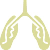 icône de vecteur de pneumologie