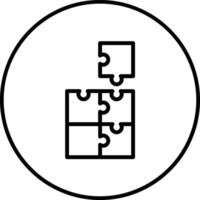 puzzle Solution vecteur icône