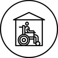 icône de vecteur de soins palliatifs