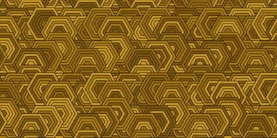 motif géométrique à rayures fond marron polygonale vecteur