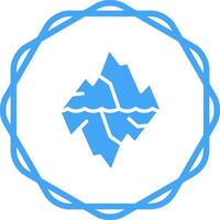 icône de vecteur de glacier