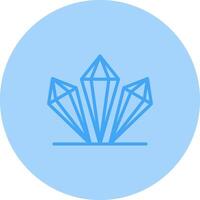 icône de vecteur de cristal