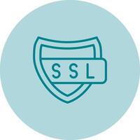 ssl certificat vecteur icône