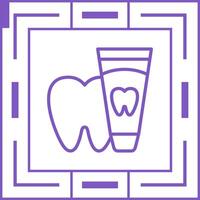 icône de vecteur de dentifrice