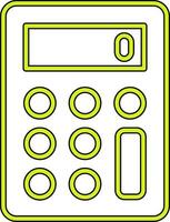 calculatrice vecto icône vecteur