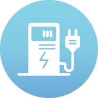 électrique charge vecto icône vecteur