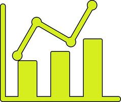 statistiques vecto icône vecteur