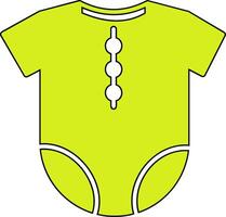 bébé tenue vecto icône vecteur