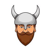 puissant viking guerrier mascotte conception vecteur