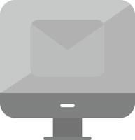 ordinateur email vecto icône vecteur