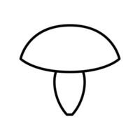 champignon vecteur icône. nourriture illustration signe. champignon symbole ou logo.