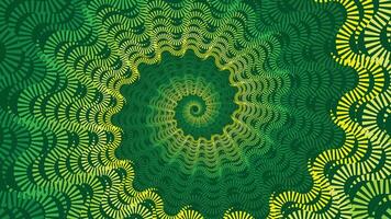 abstrait spirale vert Couleur ombres minimaliste vortex style Contexte. vecteur