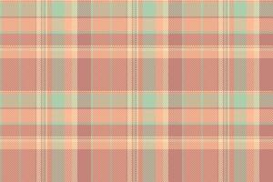 groupe texture vérifier tissu, image textile Contexte vecteur. Masculin tartan plaid modèle sans couture dans Orange et rouge couleurs. vecteur