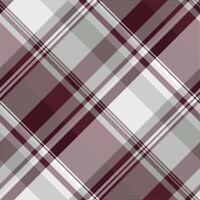 plaid sans couture texture de en tissu vecteur modèle avec une Contexte tartan vérifier textile.