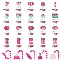 bonbons pack illustration vecteur