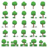 arbre pack illustration vecteur