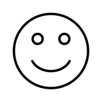 Heureux Emoji Vector Icon