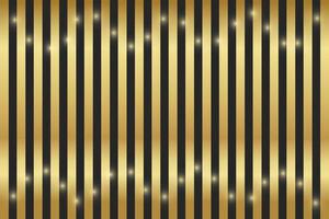 Contexte de d'or verticale iridescent rayures sur une noir Contexte avec guirlandes vecteur