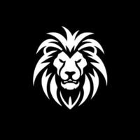 lion, noir et blanc vecteur illustration