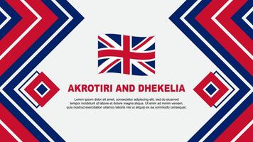 akrotiri et dhekelia drapeau abstrait Contexte conception modèle. akrotiri et dhekelia indépendance journée bannière fond d'écran vecteur illustration. conception