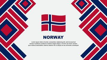 Norvège drapeau abstrait Contexte conception modèle. Norvège indépendance journée bannière fond d'écran vecteur illustration. Norvège