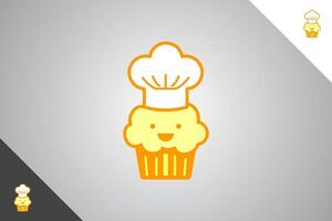 tasse gâteau logo. boulangerie, Gâteaux et des pâtisseries logo identité modèle. parfait logo pour affaires en relation à boulangerie, Gâteaux et des pâtisseries. isolé Contexte. vecteur eps dix.