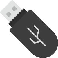 USB vecto icône vecteur