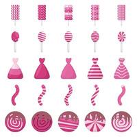 bonbons pack illustration vecteur