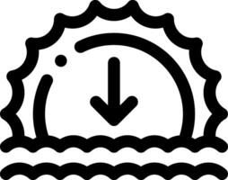 cette icône ou logo temps icône ou autre où il explique divers les types de temps tel comme chaud temps et autres ou conception application Logiciel vecteur