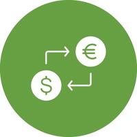 dollar à euro icône vecteur image. adapté pour mobile applications, la toile applications et impression médias.