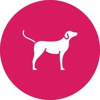 chien icône vecteur image. adapté pour mobile applications, la toile applications et impression médias.