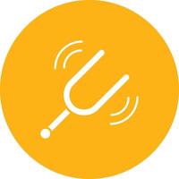 musical fourchette icône vecteur image. adapté pour mobile applications, la toile applications et impression médias.