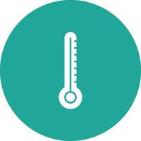 thermomètre icône vecteur image. adapté pour mobile applications, la toile applications et impression médias.