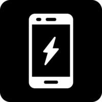 recharger mobile vecto icône vecteur