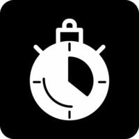 chronomètre vecto icône vecteur