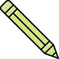 crayon vecto icône vecteur