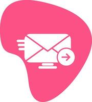 email expédié vecto icône vecteur