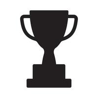 trophée icône. trophée tasse, gagnant tasse, la victoire tasse vecteur icône. récompense symbole signe pour la toile et mobile.